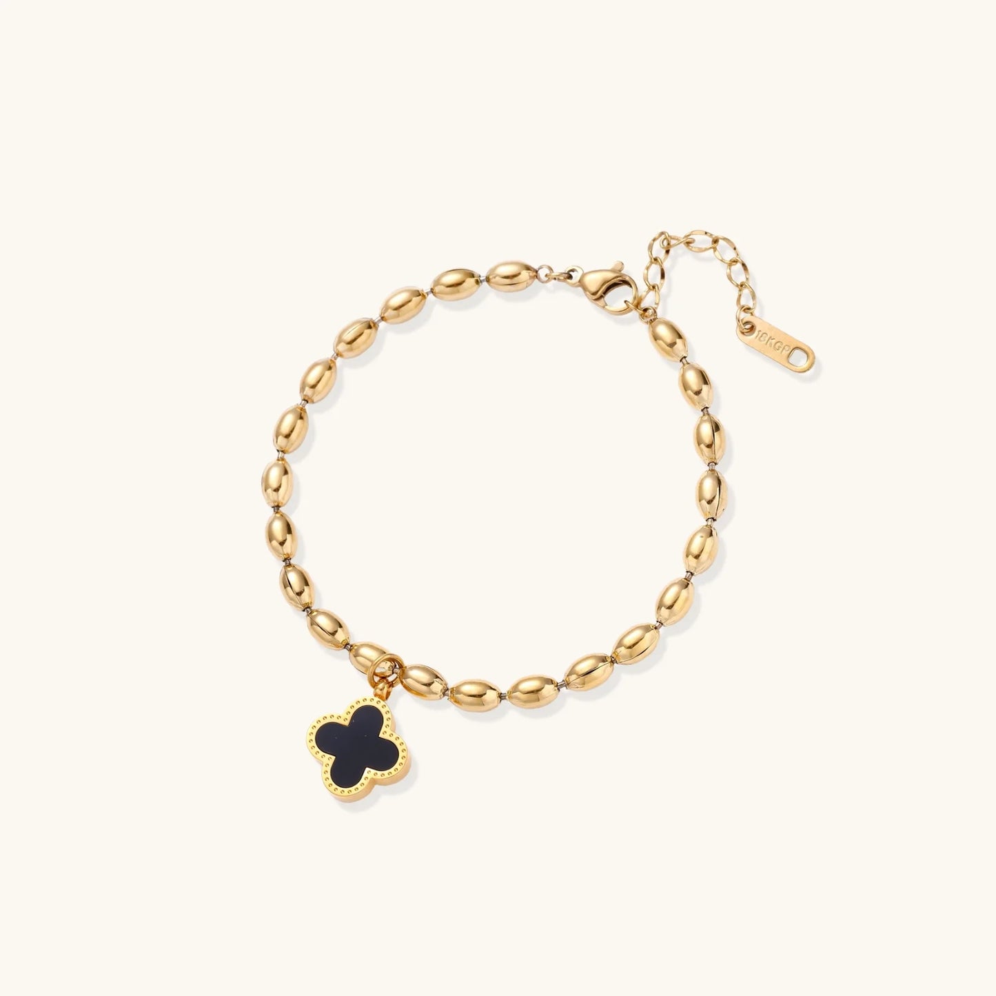 Lucky Clover Perlearmbånd