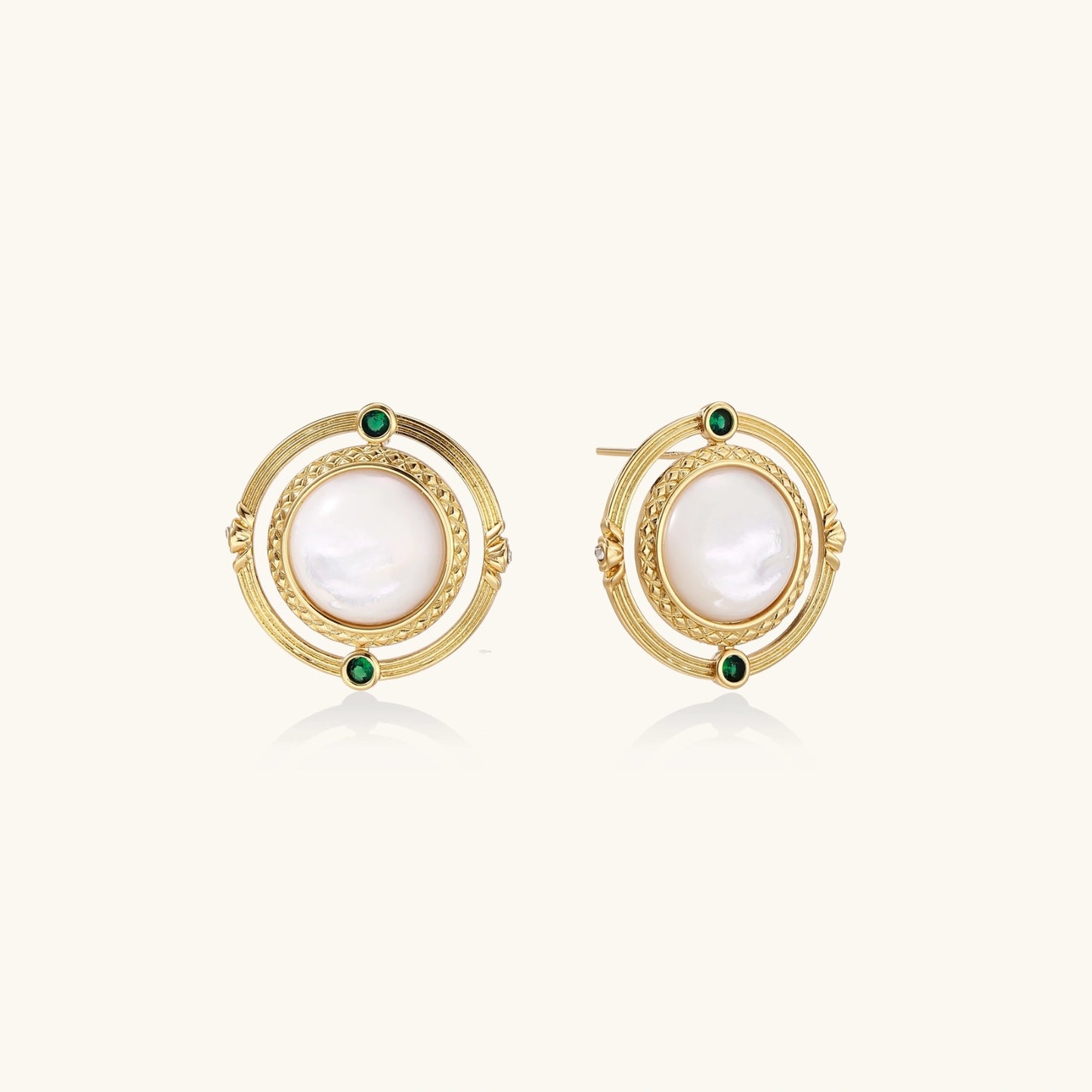 Compass Rose Studs