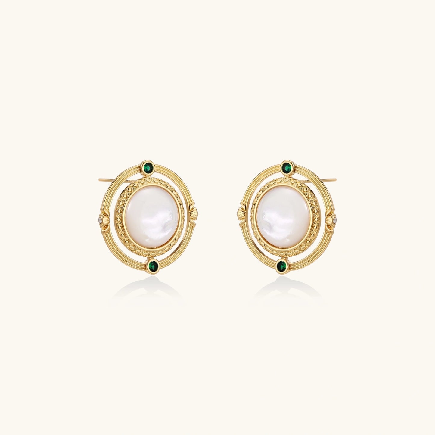 Compass Rose Studs