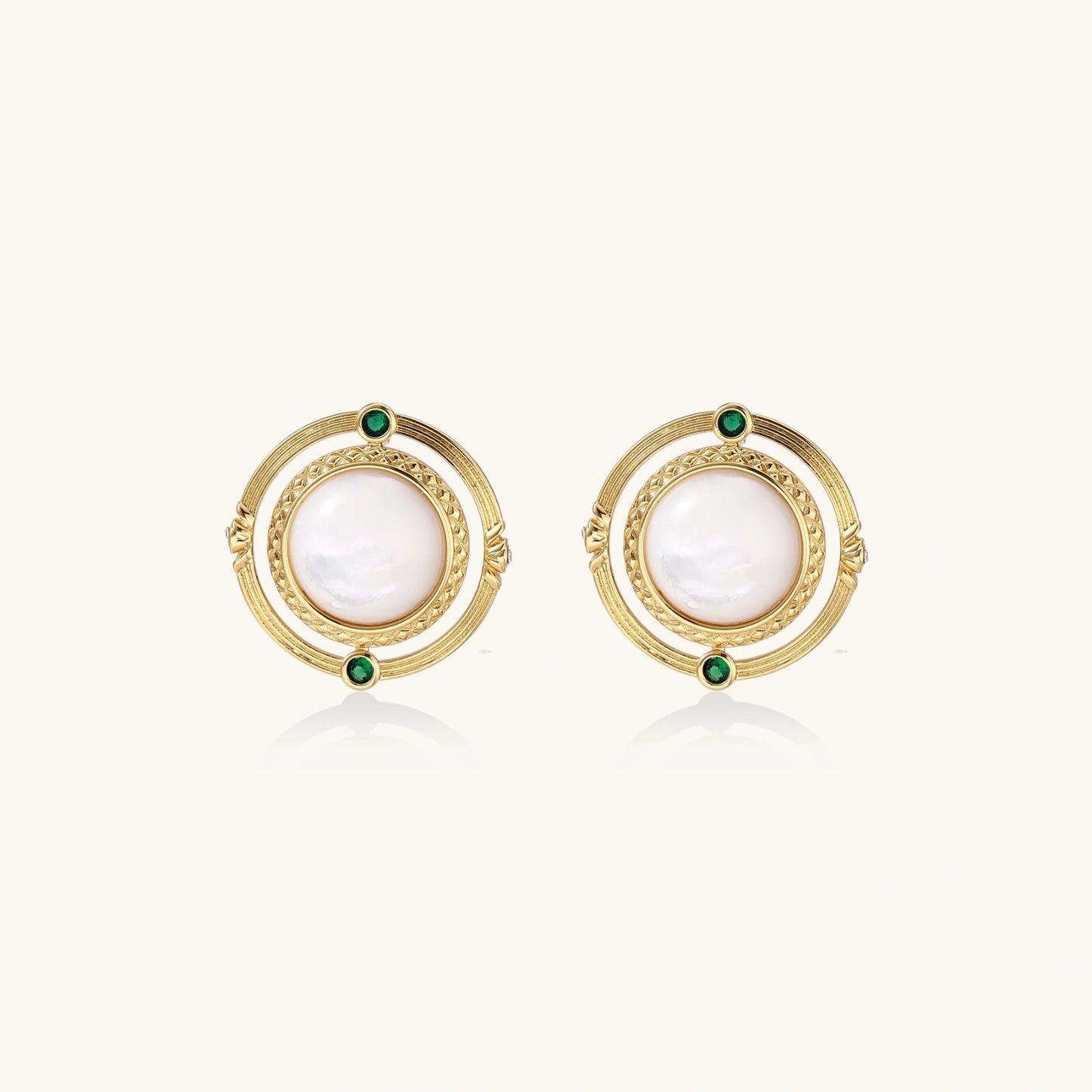 Compass Rose Studs