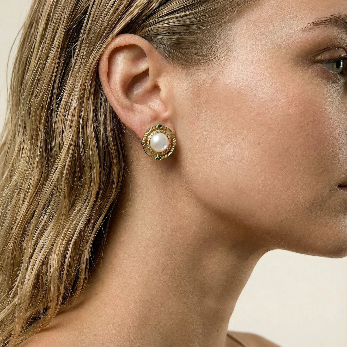 Compass Rose Studs