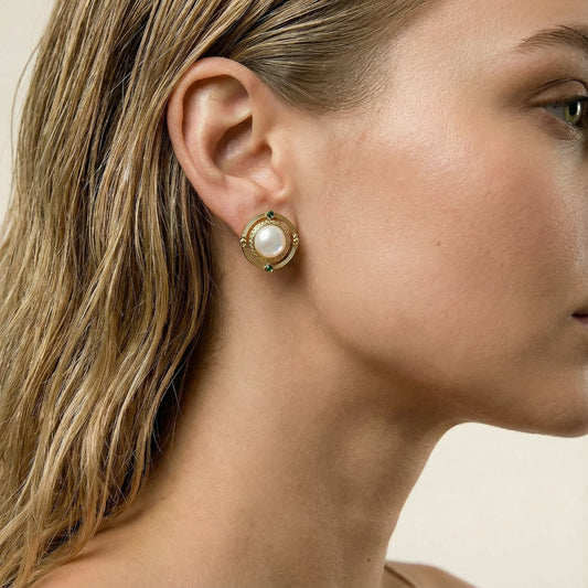Compass Rose Studs
