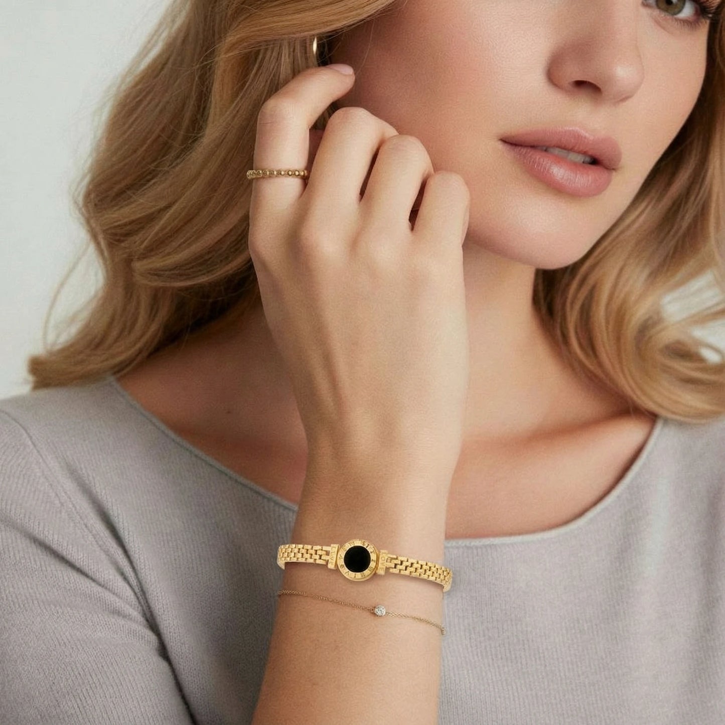 Eclipse Mesh Bracelet
